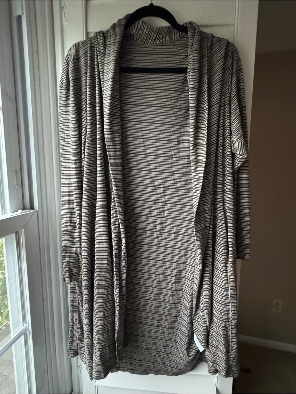 Angelrox Bamboo Coco striped jacket earth striped one size fits most VGUC
